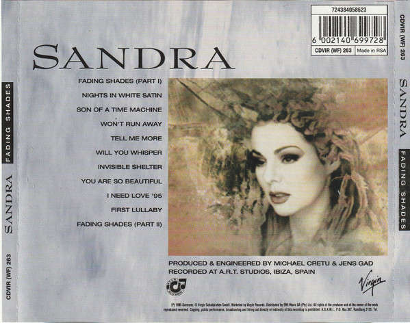 Sandra - Fading Shades CD