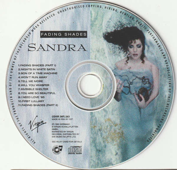 Sandra - Fading Shades CD