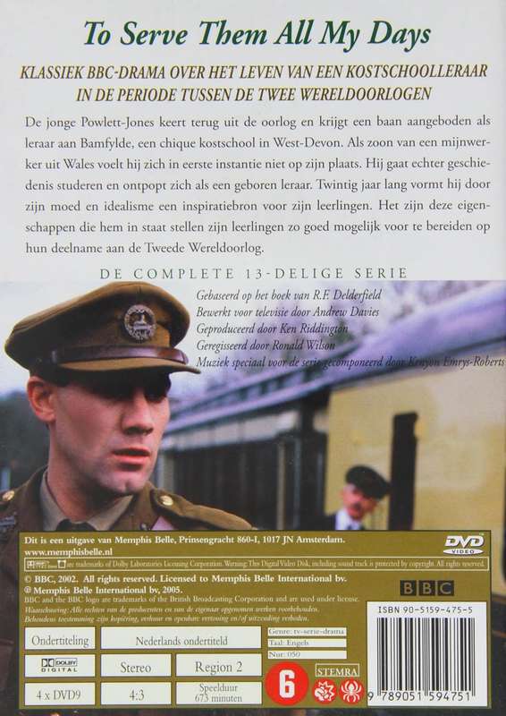 To Serve Them All My Days (complete BBC series, 4 DVD set)