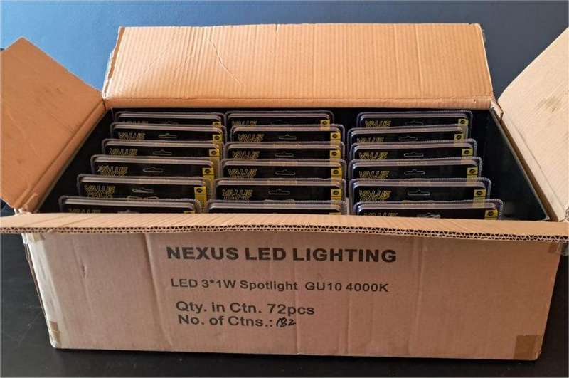 BULK LOT of NEXUS LED Downlighter Globes (Retail R2322)