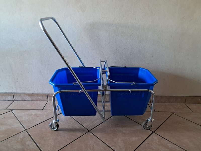 Large Professional Cleaners' Mop Trolleys