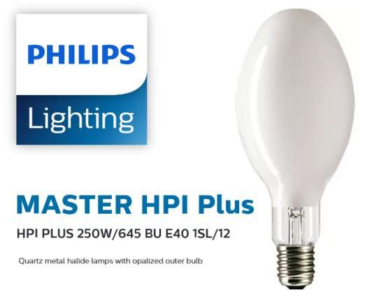 Box of 12 x PHILIPS Quartz Metal Halide lamps (Value over R7500)