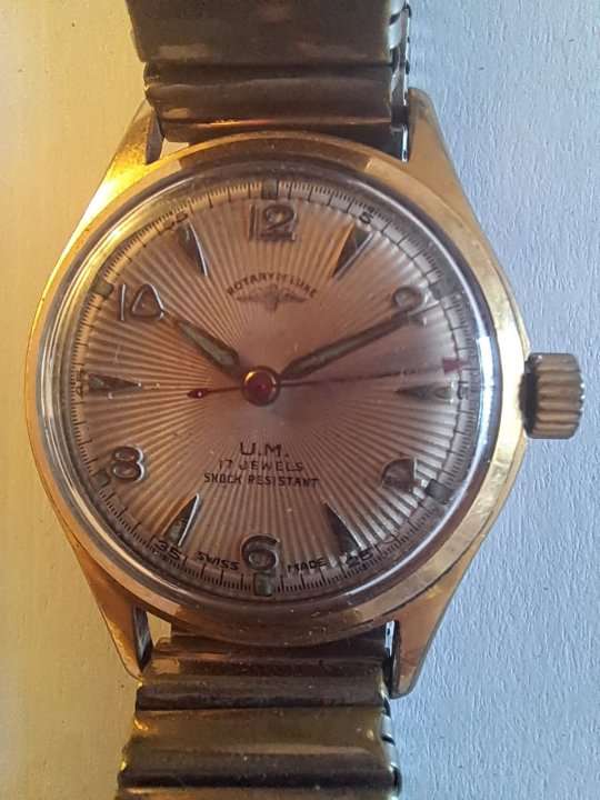 Rotary DeLuxe Watch - 17 Jewels - Swiss Made