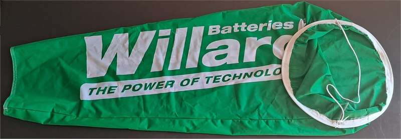Large Willard Batteries Windsock