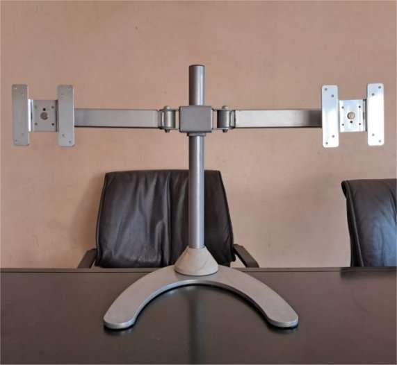 Heavy Duty Double Monitor Stand