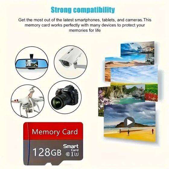 128Gb miniSD Card with Adapter