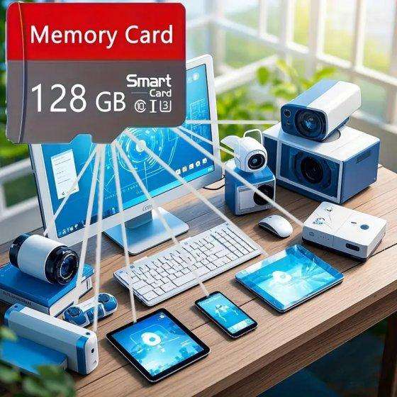 128Gb miniSD Card with Adapter