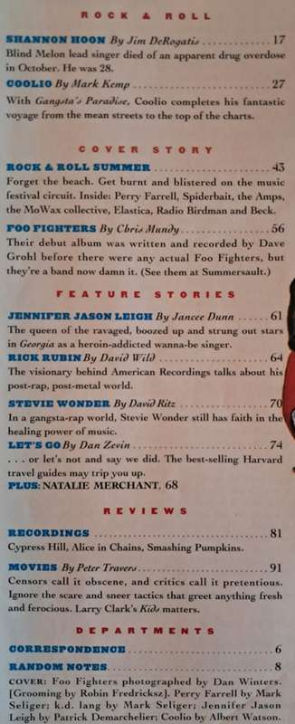 Rolling Stone Magazine - Issue 518