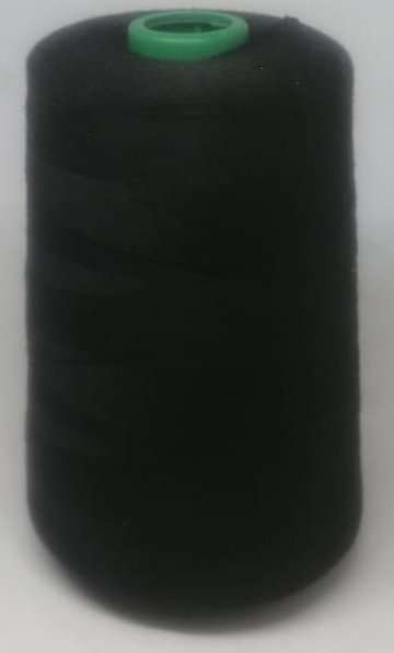 Spun Polyester Yarn Black