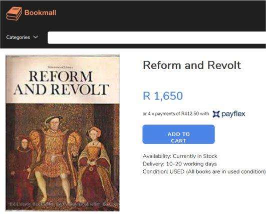 Reform and Revolt (Milestones of History)