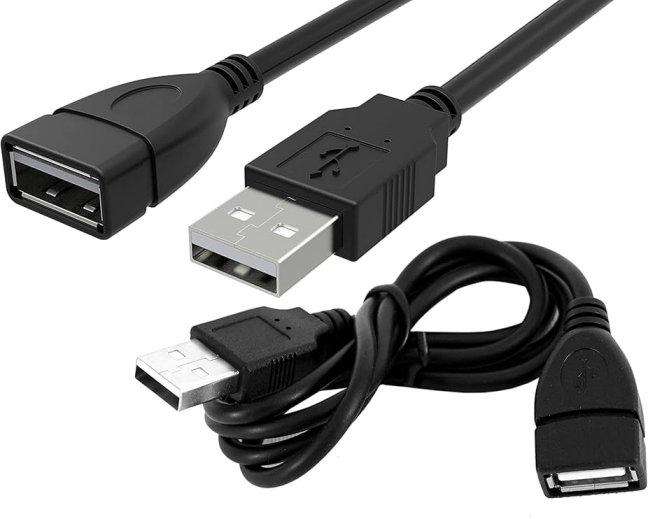 BULK LOT of USB Extension Cables (80cm)