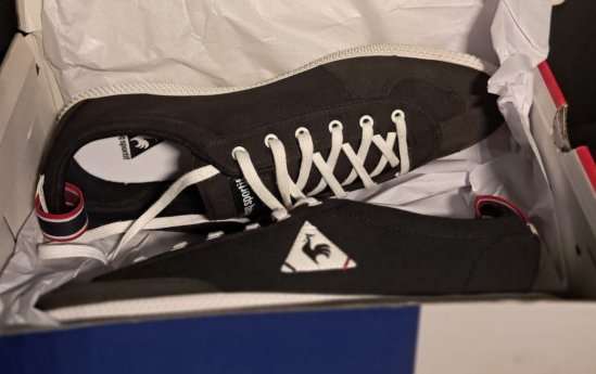 Le Coq Sportif Provencale II Low Craft Size 11 Black