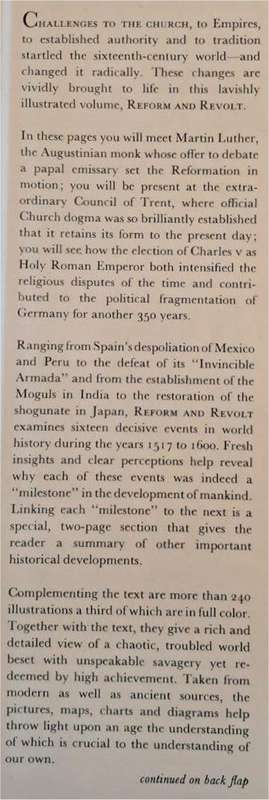 Reform and Revolt (Milestones of History)