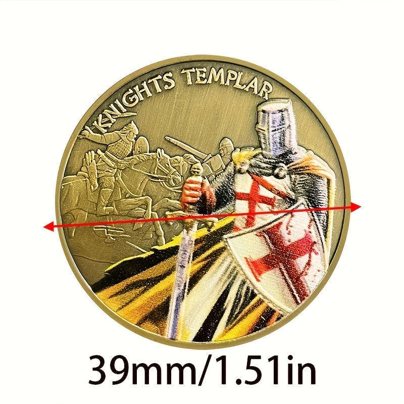 Knights Templar Commemorative Coin