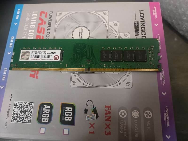 DDR4 8GB Ram (Transcend, Like New)