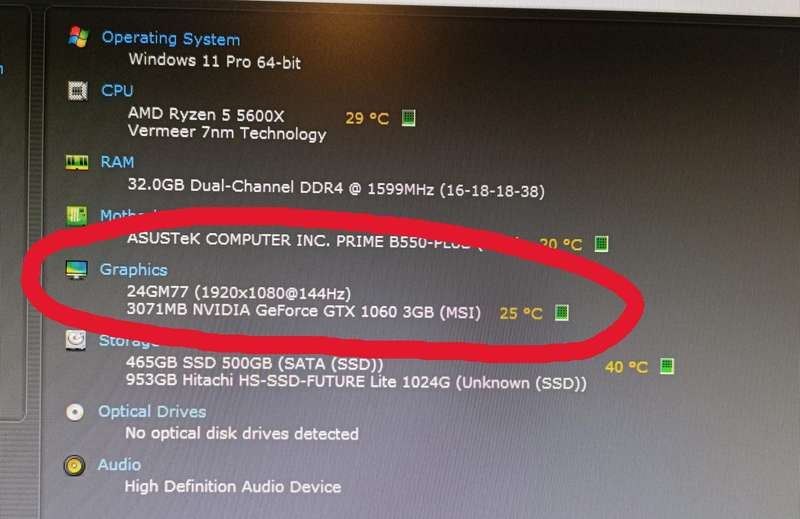 Nvidia GTX 1060