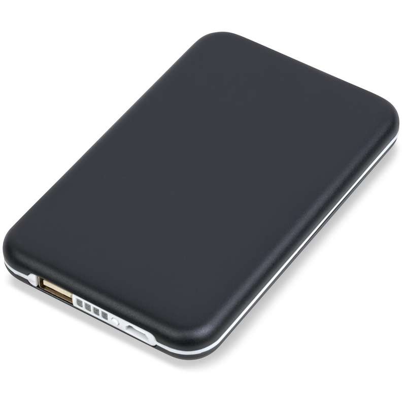 Eclipse Solar Power Bank - 5,000mAh - Black