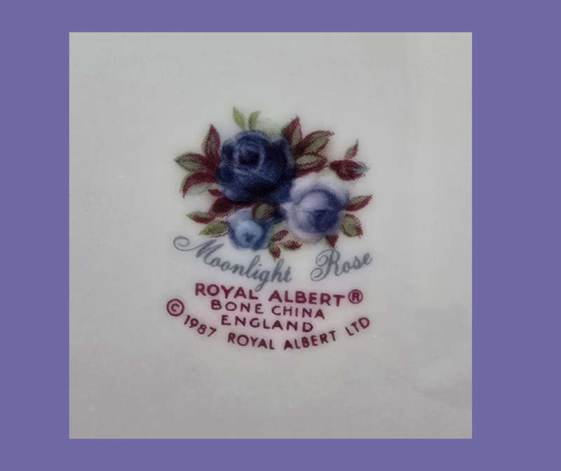 Royal Albert Moonlight Rose Tea Set