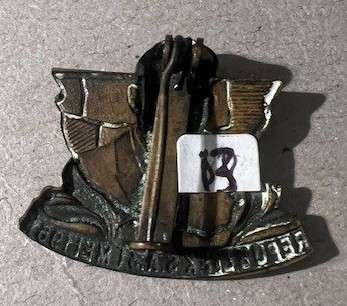 RSA 1961 VERWOERD REPUBLIC PIN BACK BADGE