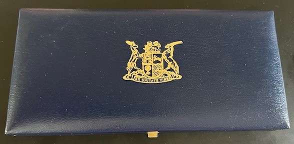 RSA 1991 PROOF COIN SET IN SA MINT CASE