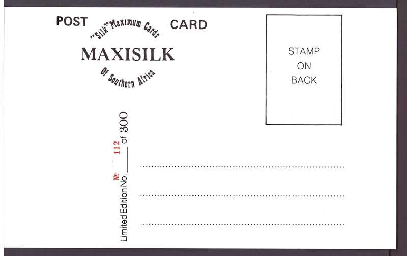 RSA 1987 BIBLE AND PAARL MAXISILK COVERS BOTH SIGNED BY STAMP DESIGNERS