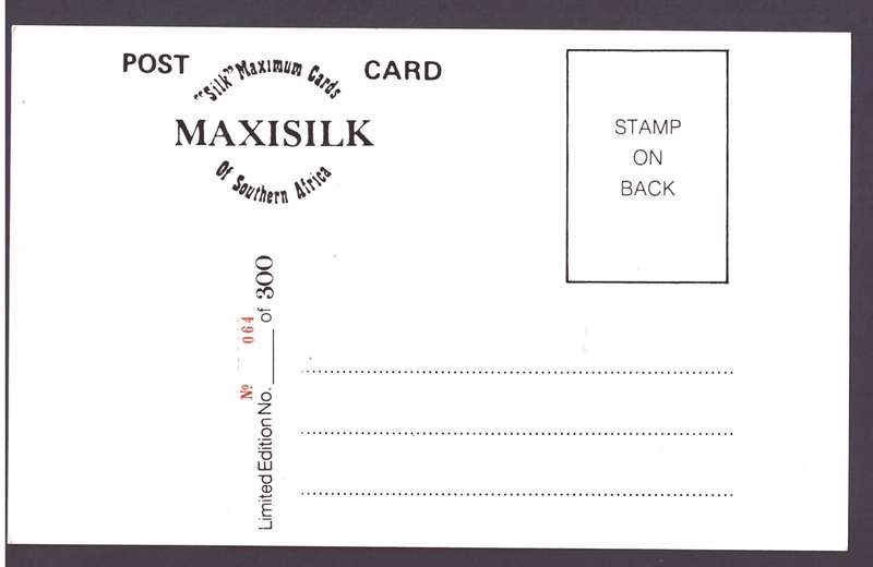 RSA 1987 BIBLE AND PAARL MAXISILK COVERS BOTH SIGNED BY STAMP DESIGNERS