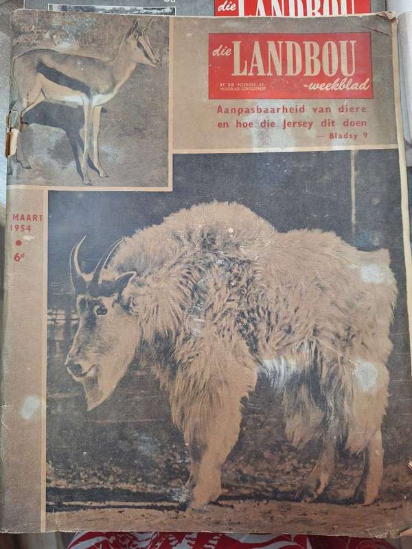 Antique Landbou Weekblad Magazines
