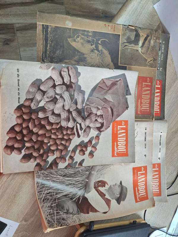 Antique Landbou Weekblad Magazines