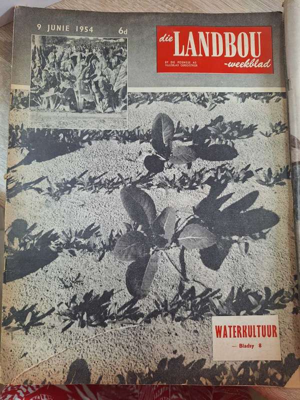 Antique Landbou Weekblad Magazines
