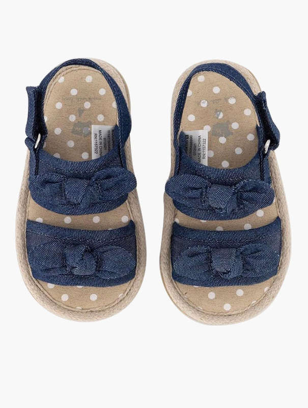 Woolworths Toddler Girl Denim Sandals Size 0