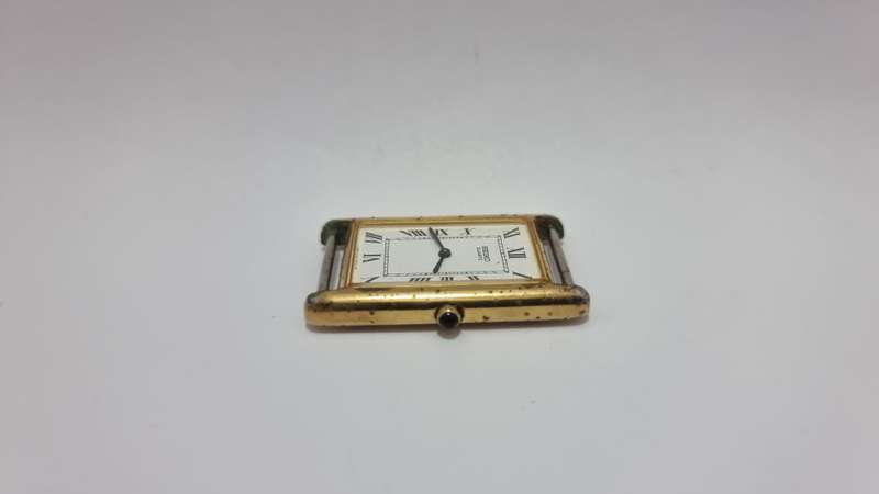 Seiko tank gold tone (for parts/repair)