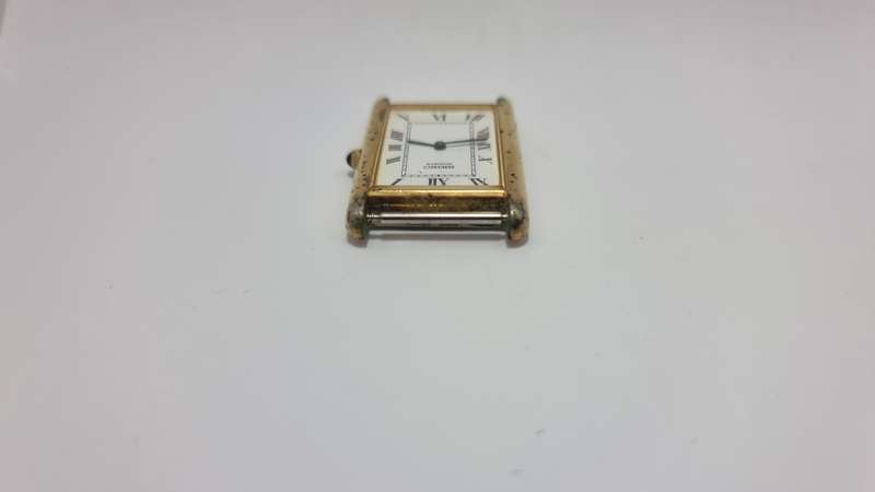 Seiko tank gold tone (for parts/repair)