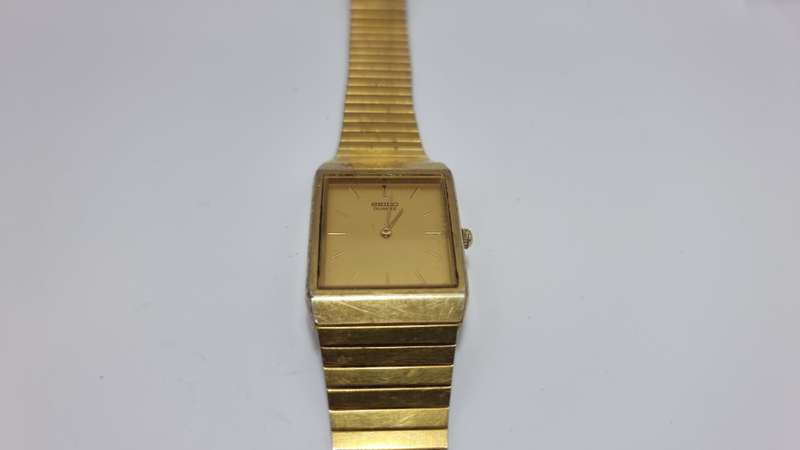 Men's Seiko Tank 6530-5420 Quartz (for parts/repair)