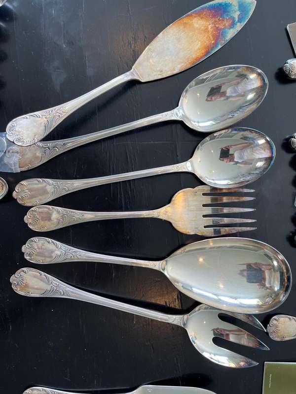 Christofle Marly Silver-Plated Cutlery  Classic French Elegance