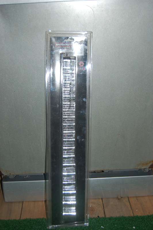 MASTERCRAFT RANGE OF 1/2 INCH SOCKET SPANNERS RANGE 8MM TO 32MM