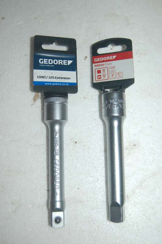 VARIETY PACK OF GEDORE SOCKETS MULTI ANGLE ADAPTERS AND LENGTH EXTENDERS