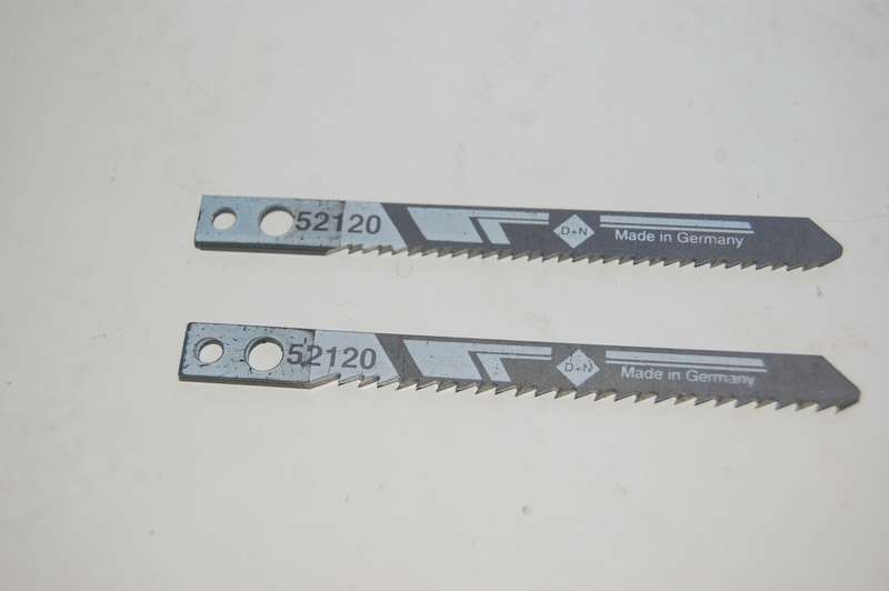 GERMAN-MADE JIGSAW BLADES PACK OF 2 OFFERED AS ONE SALE SIZE 52120
