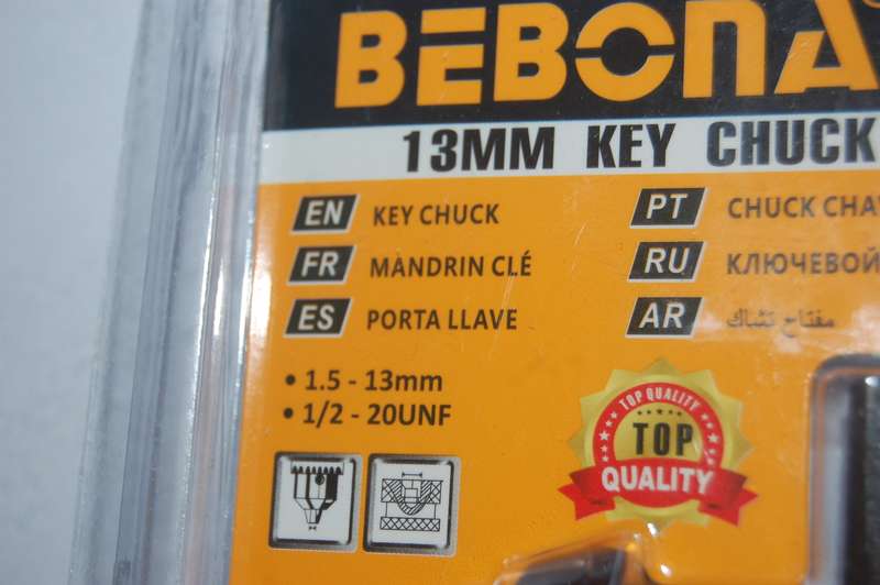 13MM KEY ELECTRIC DRILL CHUCK 1.5mm TO 13mm MADE BY BEBONA (ONLY CHUCK FOR SALE)