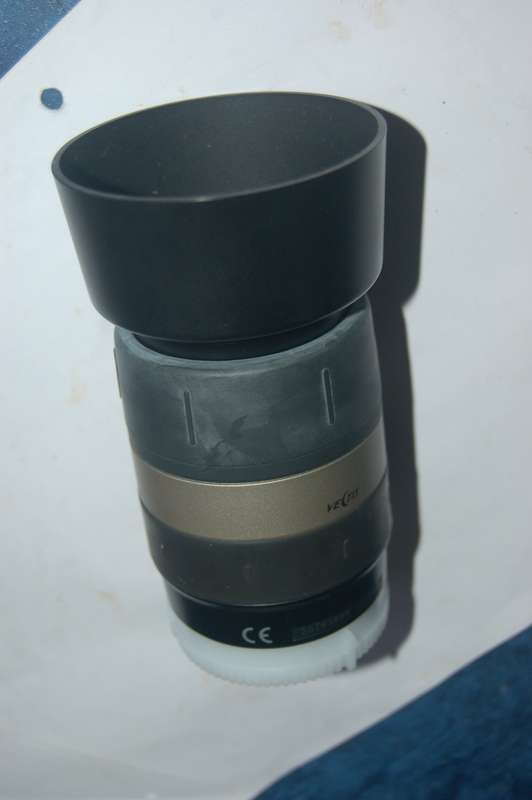 MINOLTA AUTO 115MM WIDE ANGLE FILM CAMERA HAS TWO ZOOM LENSES 28-56MM AND 80-240MM