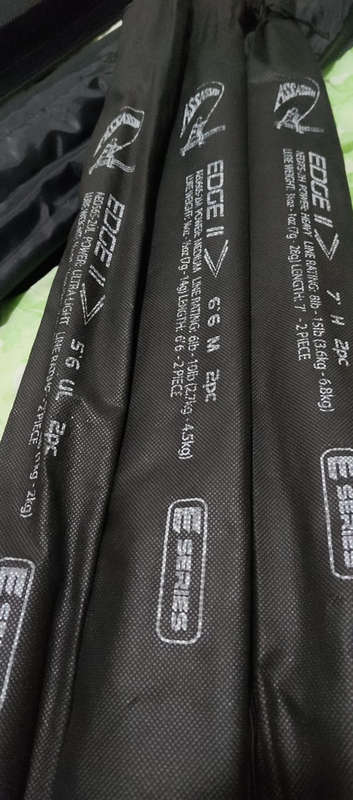 Assassin edge II x 3 rods