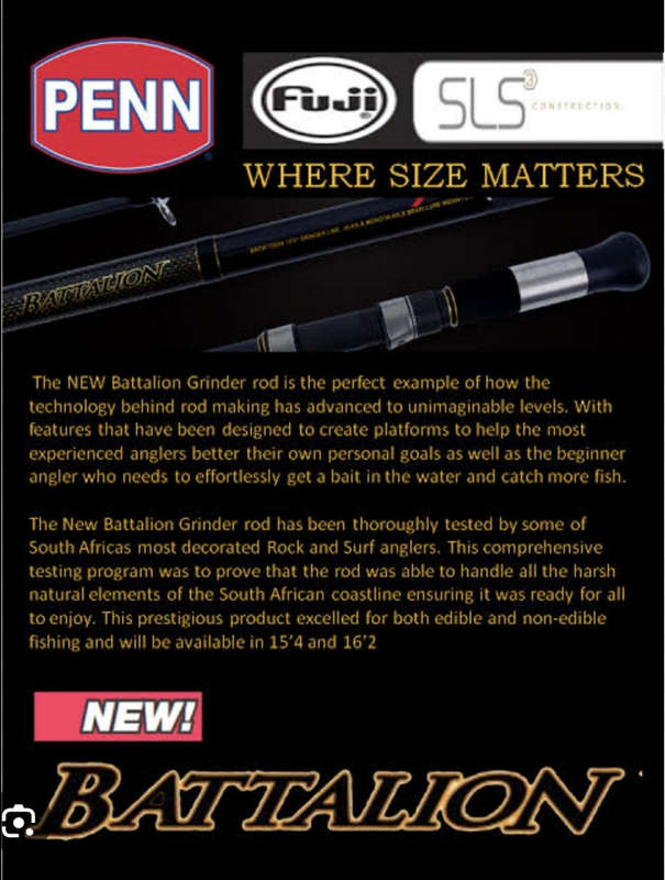 penn battalion 16.2 rod