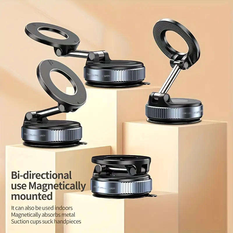 Universal Magnetic Car Phone Holder | Secure Grip | Fits iPhone, Samsung & More
