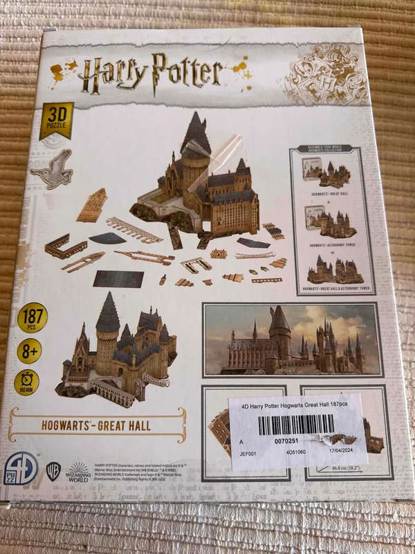 Harry Potter Hogwarts Great Hall -187 Pieces