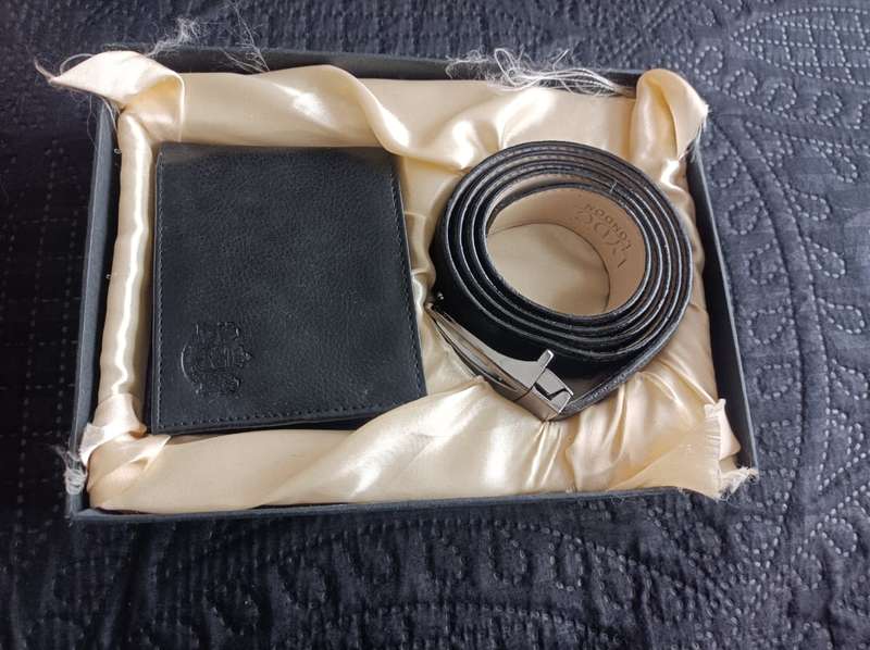 Belt and Wallet Set