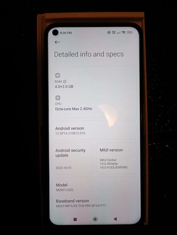 Xiaomi Redmi Note 9T 5G 128GB 4GB