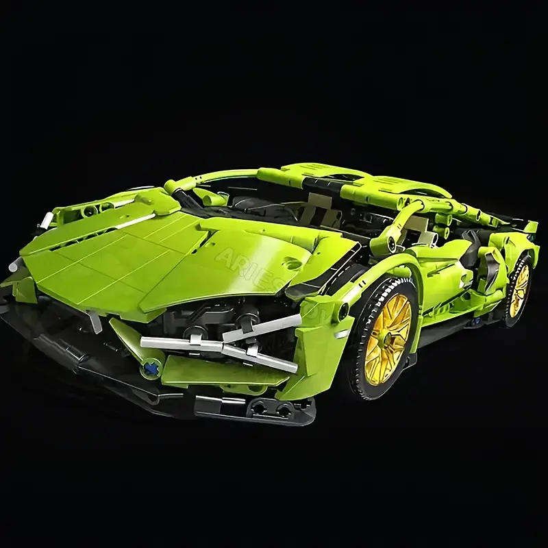 Racing Car Building Set  1860 Pieces | DIY Blocks for Ages 14+