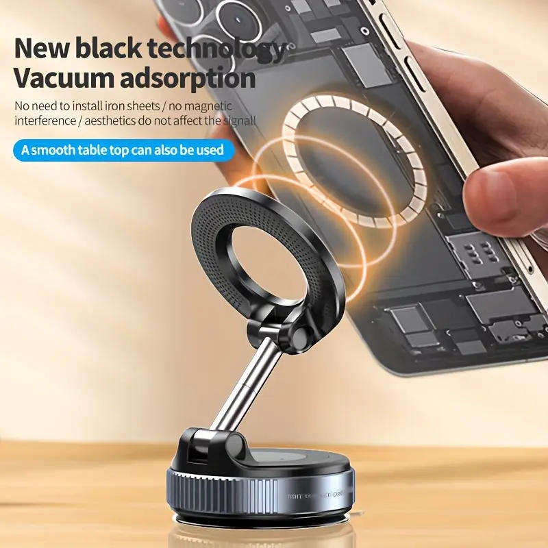 Universal Magnetic Car Phone Holder | Secure Grip | Fits iPhone, Samsung & More