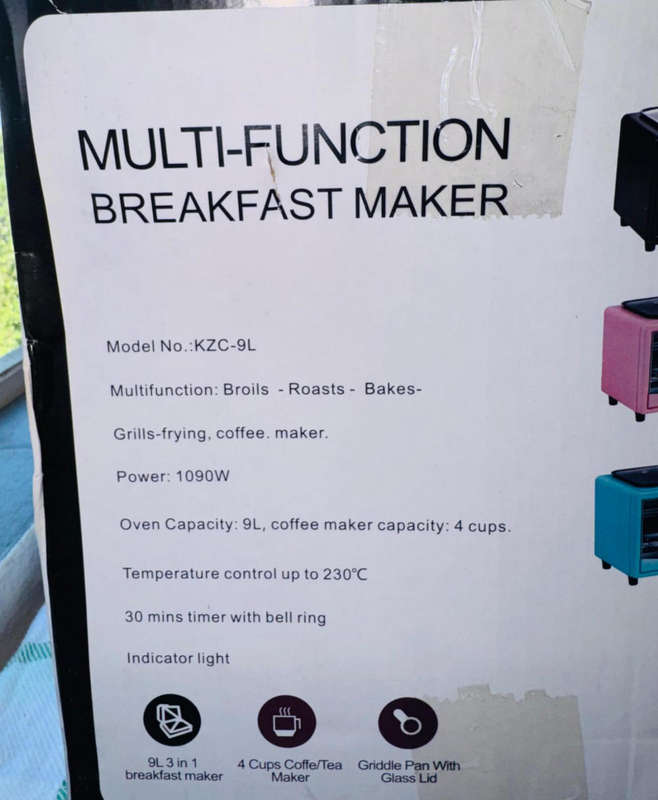 3 IN 1 BREAKFAST MAKER