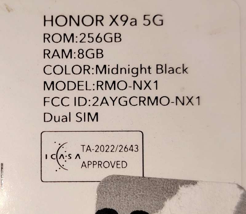 Honor X9a - Secondhand