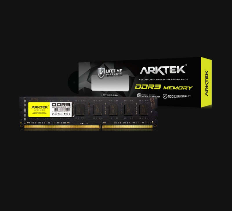 Arktek 4GB DDR3 1600Mhz Desktop Memory Module